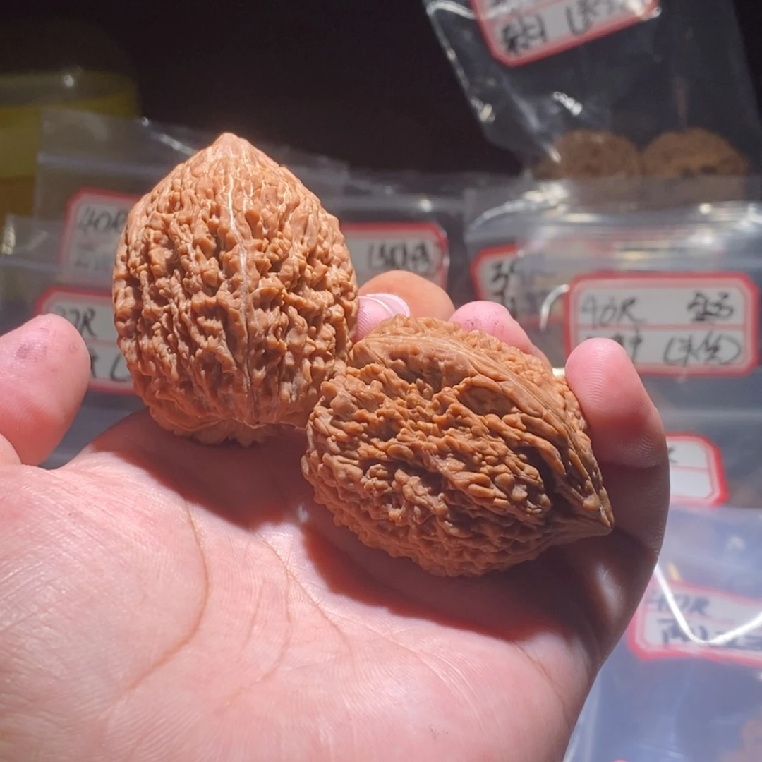 冰***式吊坠文玩核桃37全品大蒜头