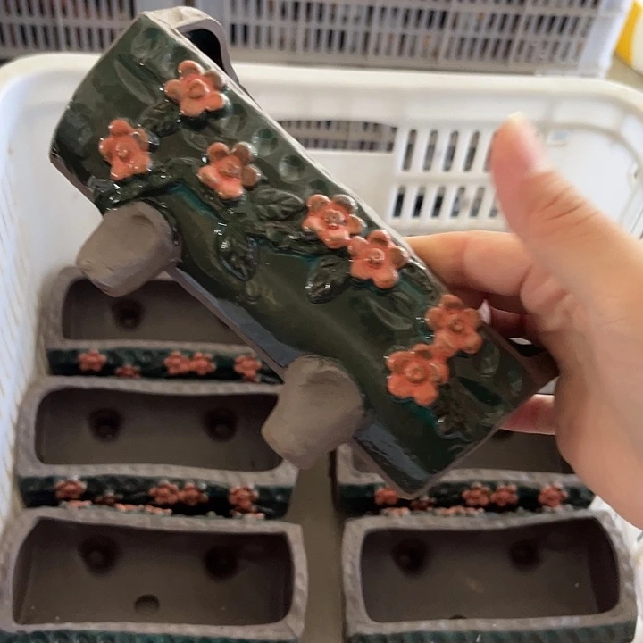 花盆紫砂粗陶材质多肉花盆