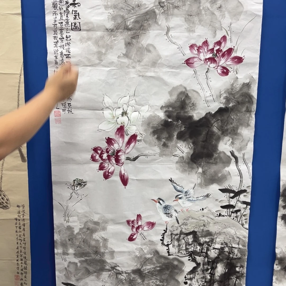 国画国画纯手绘作品