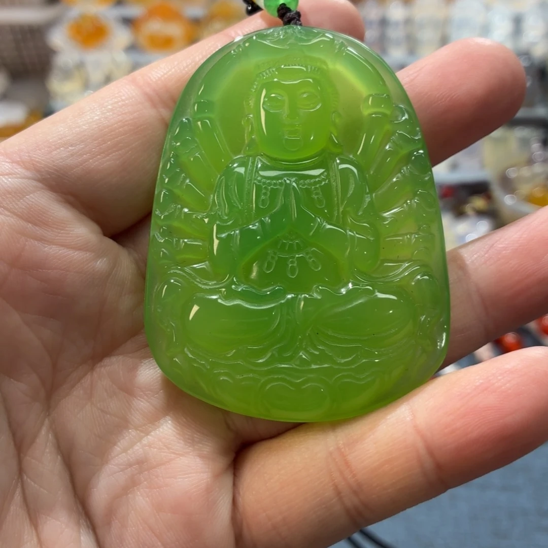 玛瑙/玉髓未镶嵌吊坠(不含链)