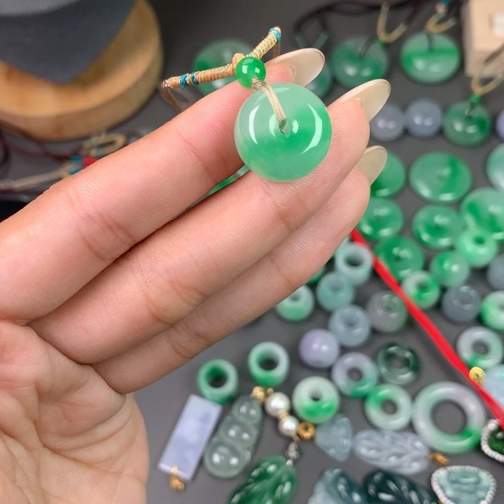 小***鹿平安扣吊坠项链挂坠