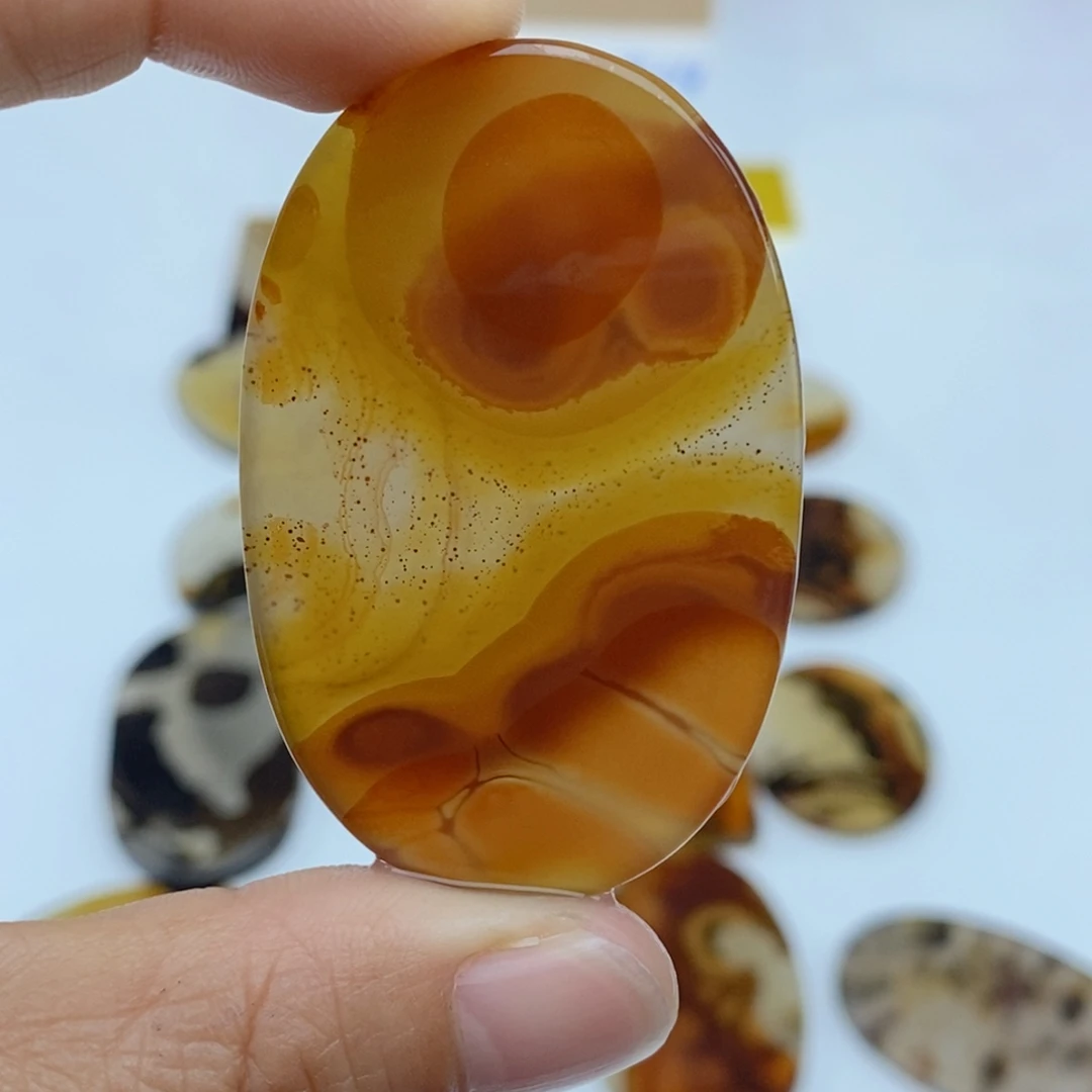 玛瑙/玉髓未镶嵌珠宝半成品