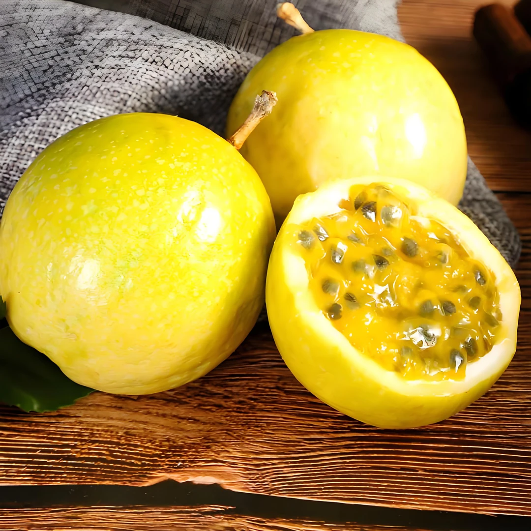 正宗海南钦蜜9号百香果应季新鲜采摘