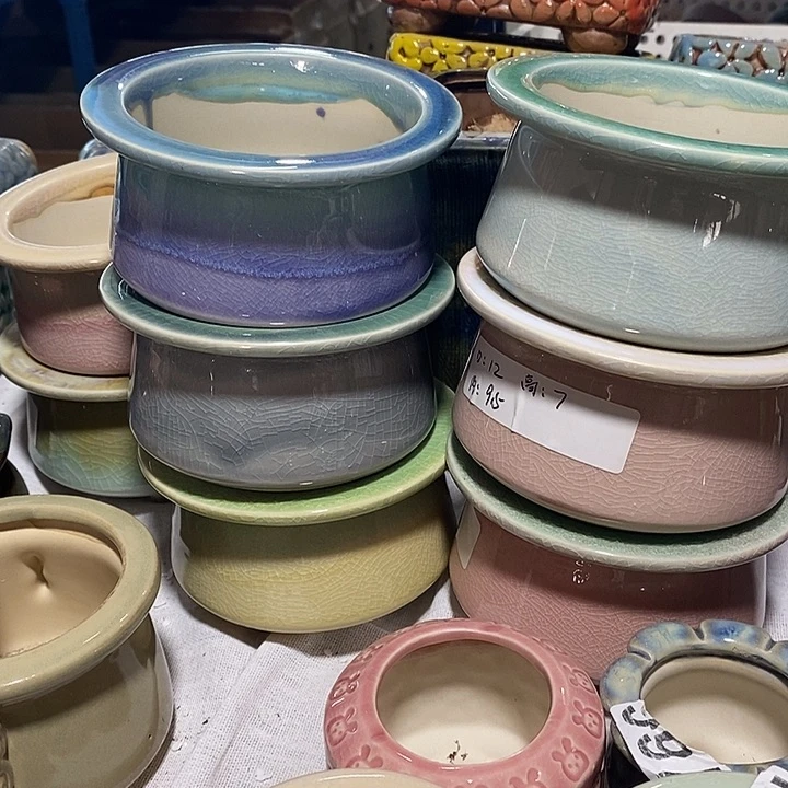 红陶〔满10米包邮默认微瑕疵〕6个