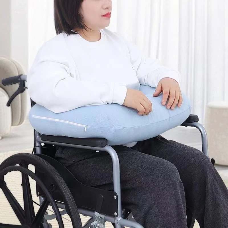 老人轮椅抱枕轮椅专用防前倾手臂支撑垫防摔约束保护胳膊支撑抱枕