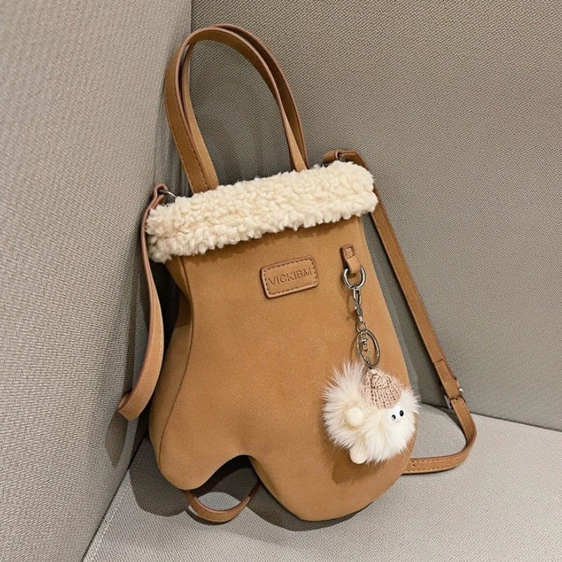 小众设计感包女2024新款韩国可爱手套包简约百搭单肩斜挎包手提包