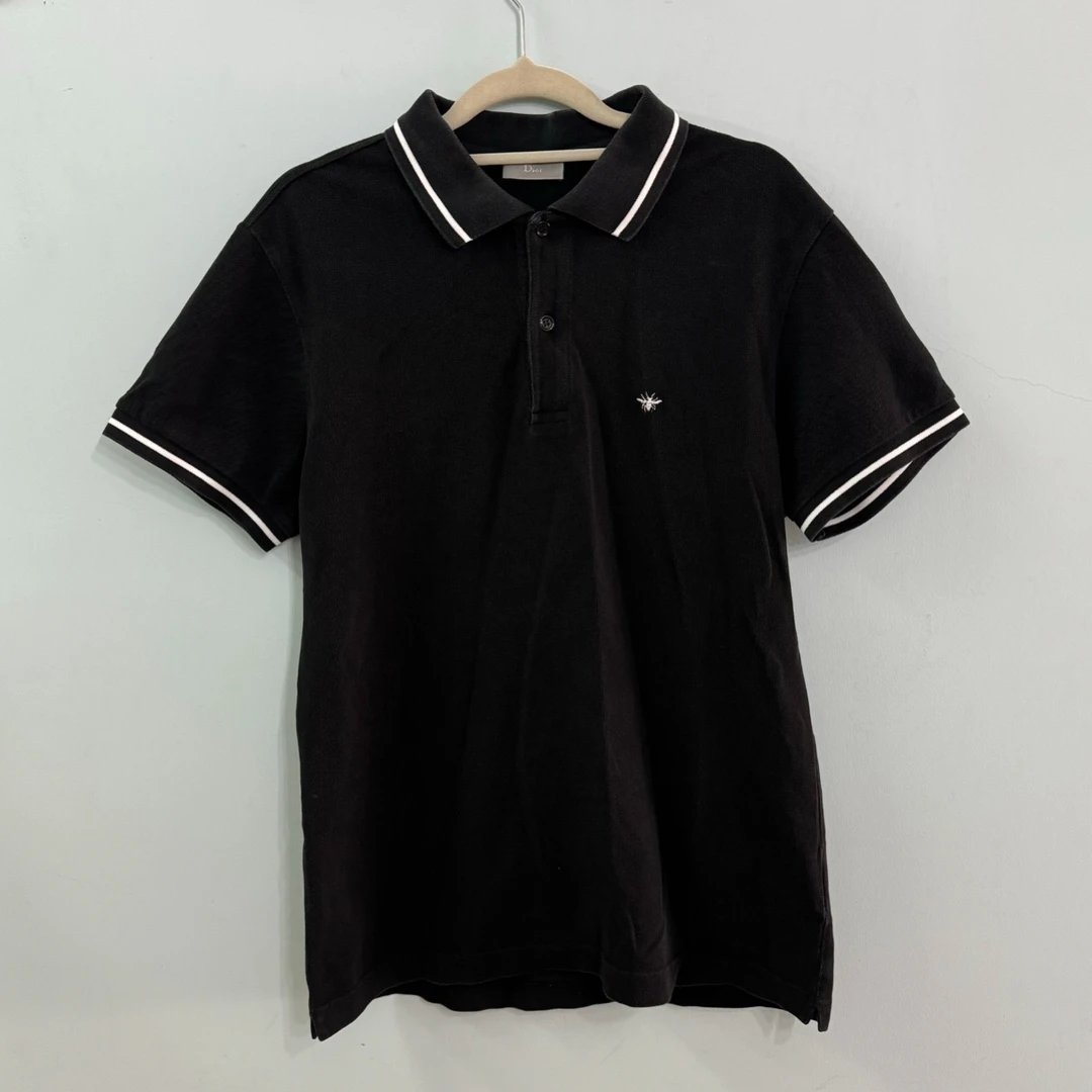 99新 DIOR/迪奥 Dior黑色polo衫L码 176