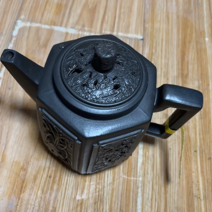 暗***察紫砂茶壶紫砂艺术作品
