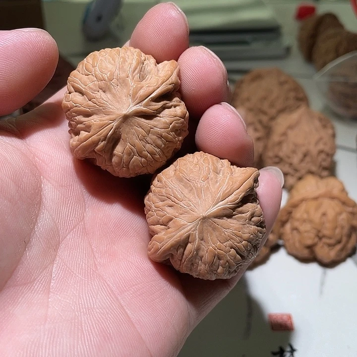 吊坠文玩核桃铁锤36