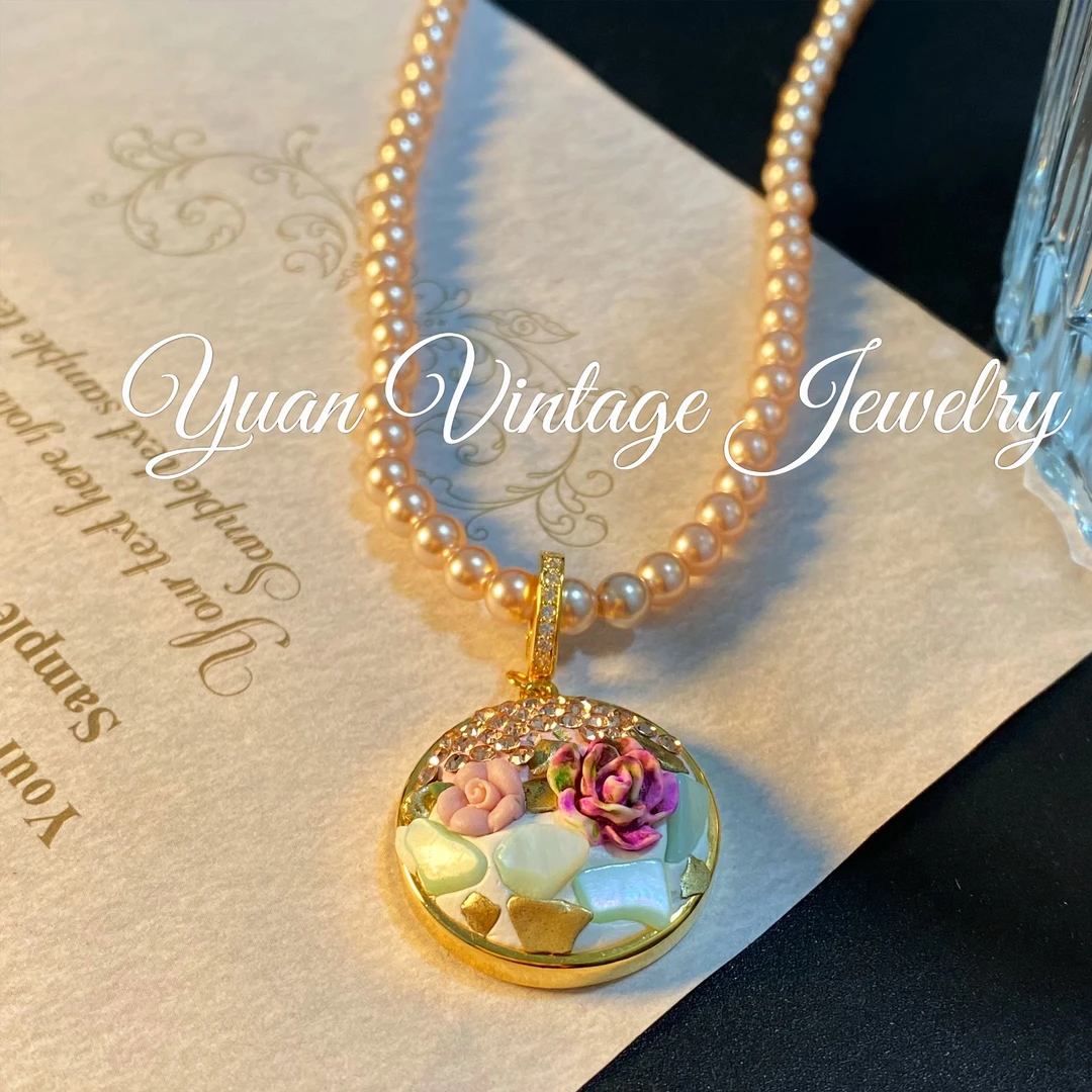 渡K金 46G24-78法★【绽放西雅图】 LIWEIKE 爱丽斯丹克斯项链