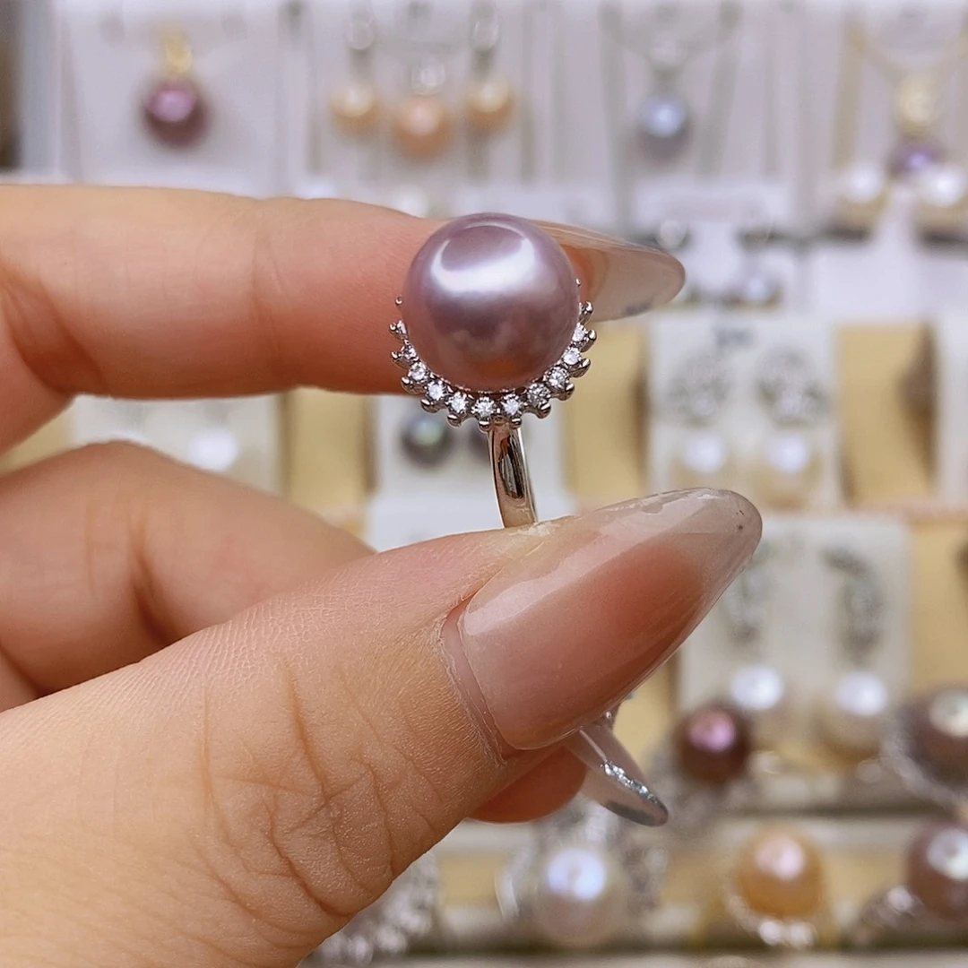 戒指未镶嵌淡水珍珠