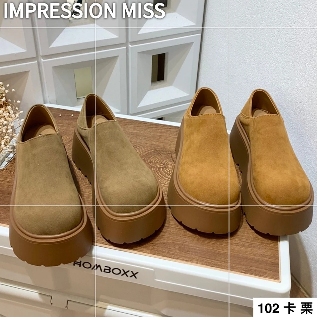 （102）时尚百搭韩版勃肯鞋 跟高7公分