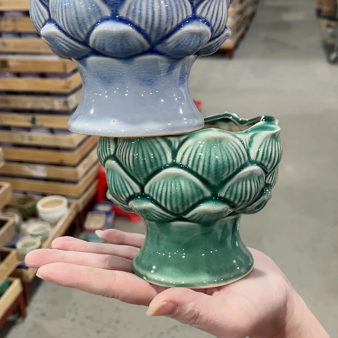 【闪购商品】陶瓷陶瓷多肉植物花盆