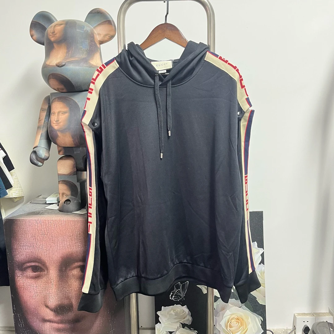 99新 GUCCI/古驰 可拆卸帽衫N2029尺码：XL 衣长74 胸围64