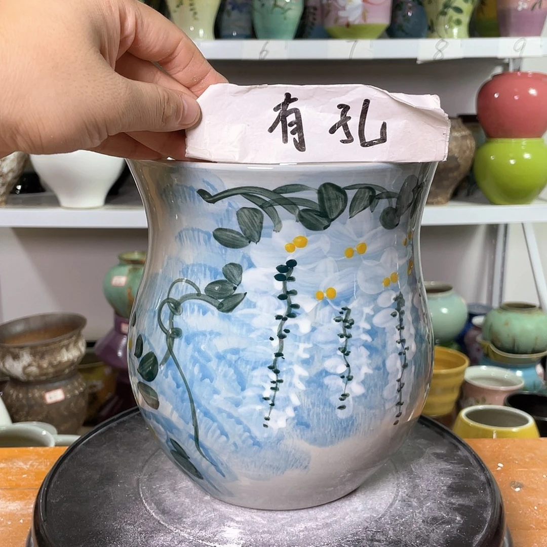 景德镇陶瓷花盆123