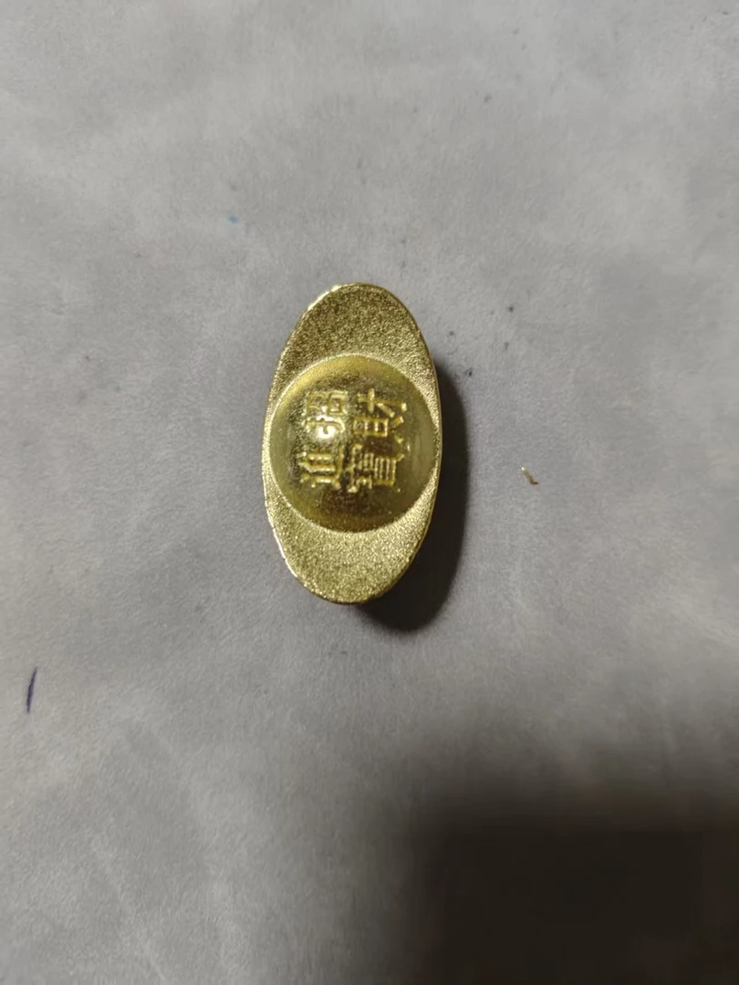 （质检发货）收藏级复古宫廷元宝摆件y11639