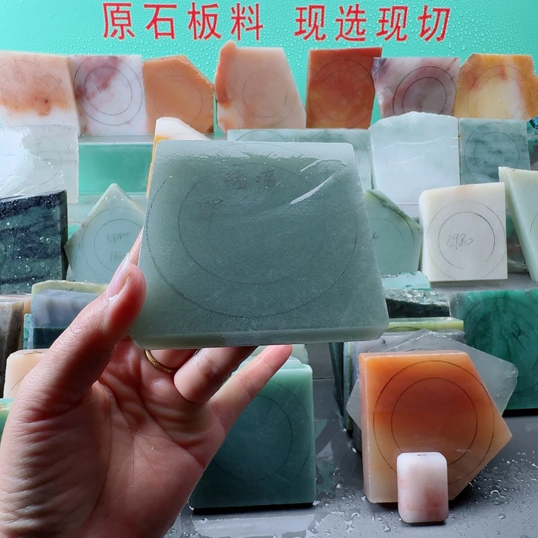 喵***喵石英质玉未镶嵌手镯东陵玉手镯定制