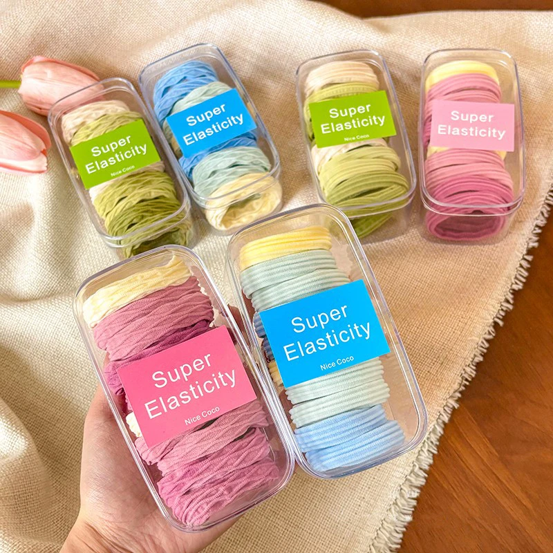 高级感扎头橡皮筋发绳女可爱少女高弹力发圈耐用不勒头发头绳头饰