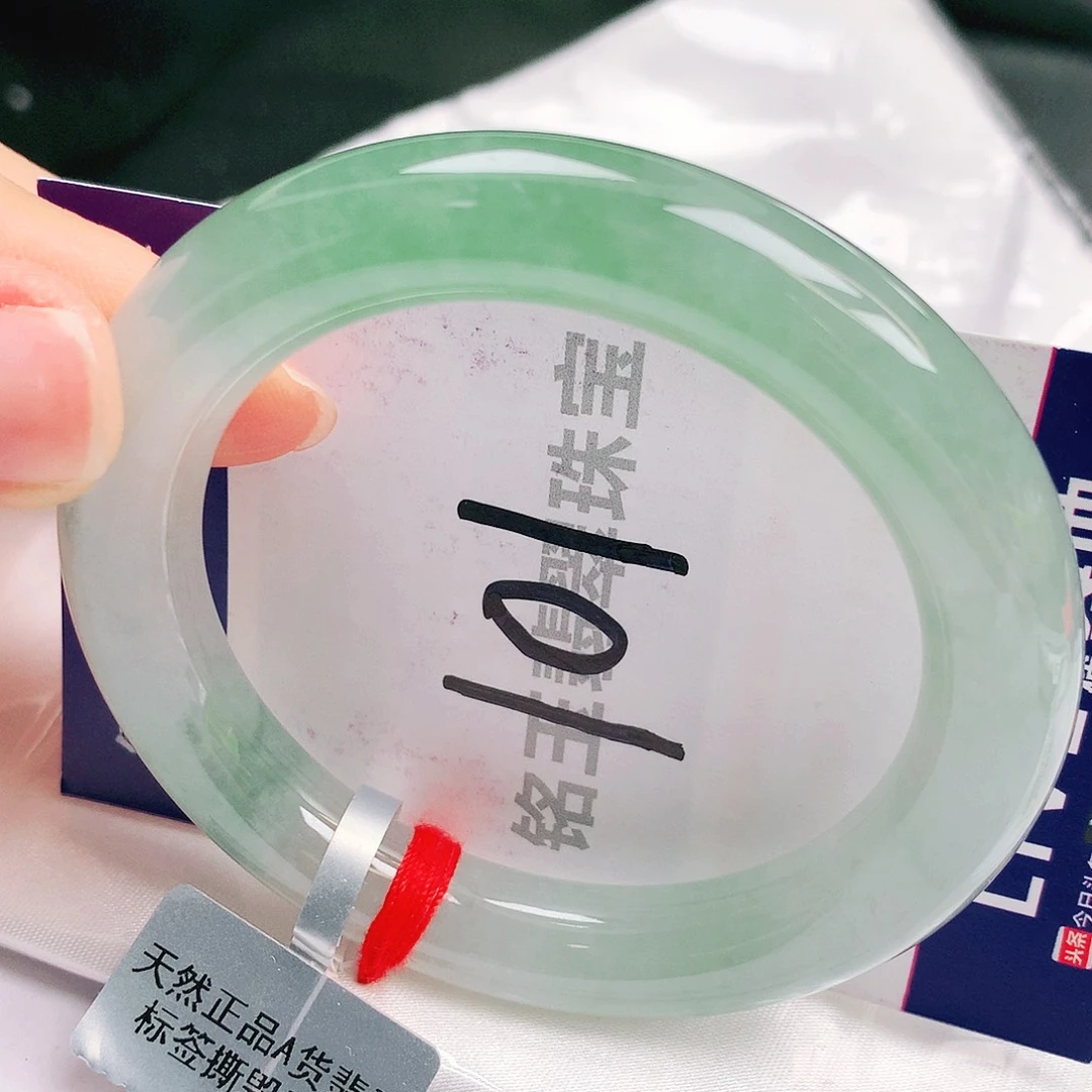 翡翠未镶嵌手镯缅甸天然a货翡翠手镯