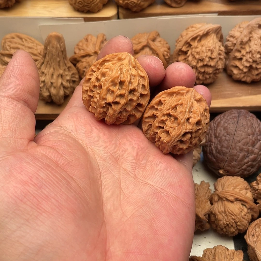 红***7吊坠文玩核桃苹果