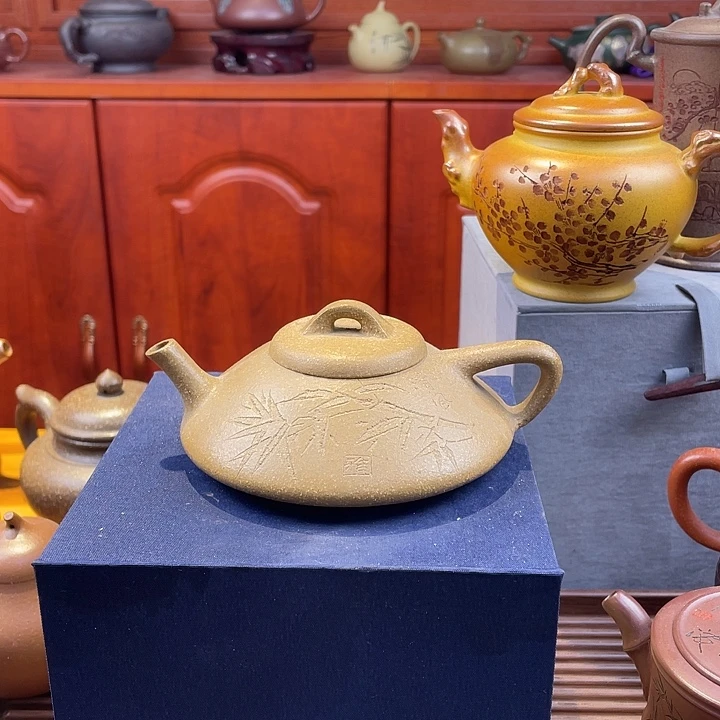 Q***茶壶紫砂正品一把