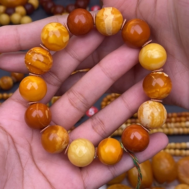 琥珀未镶嵌裸石蜜蜡L