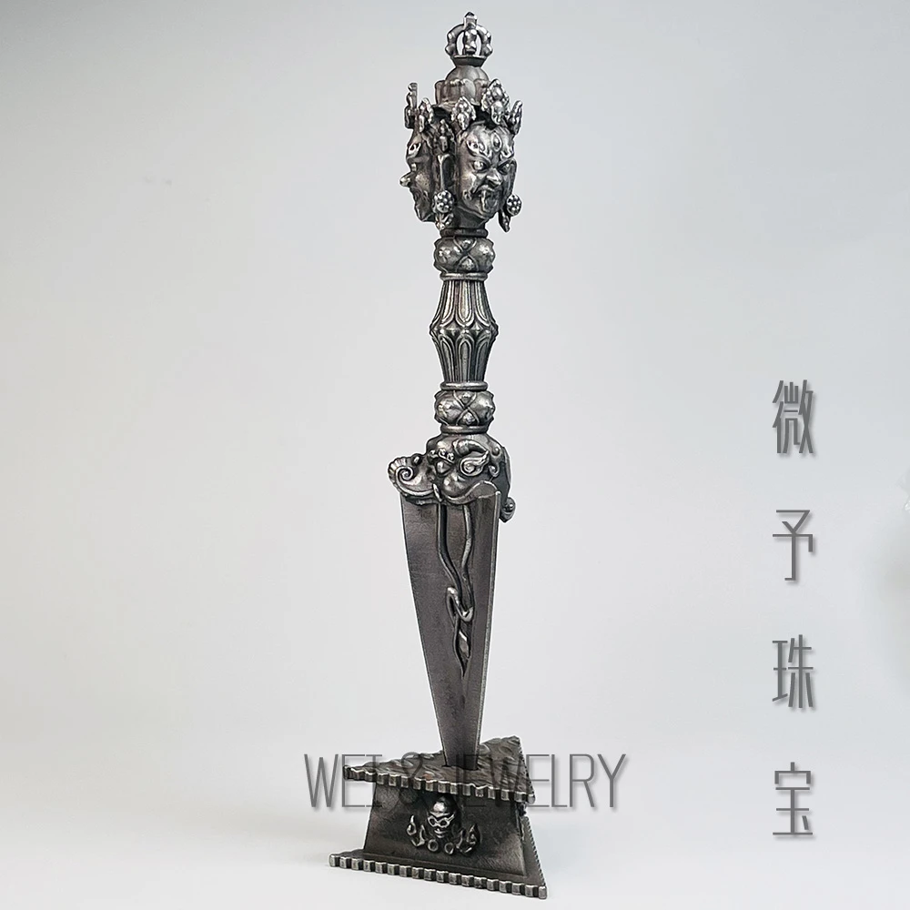 【微予珠宝】【降-魔杵】瑞典天铁桌面摆件多样性发其一不指定