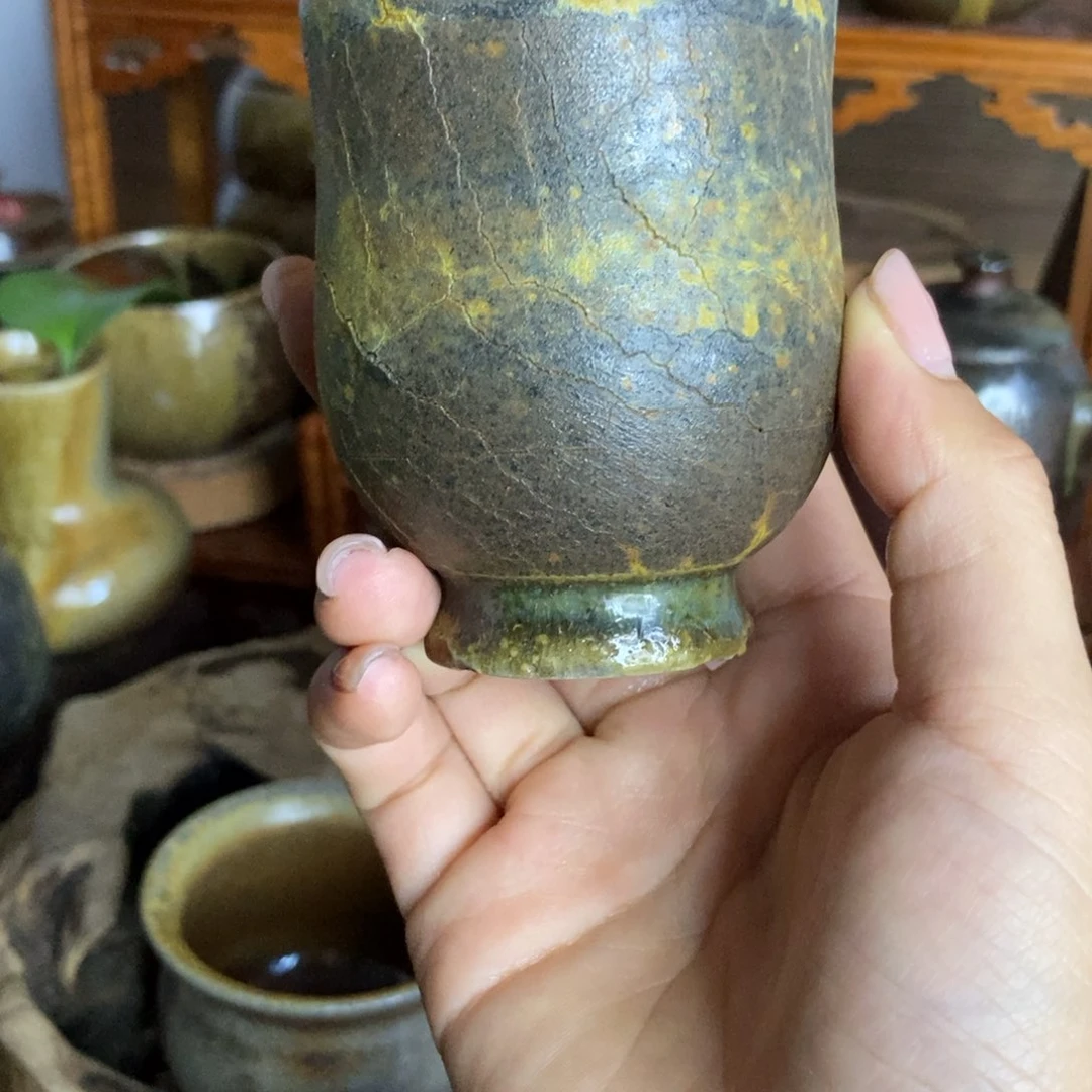 通红柴烧主人杯曦***?通红柴烧主人杯