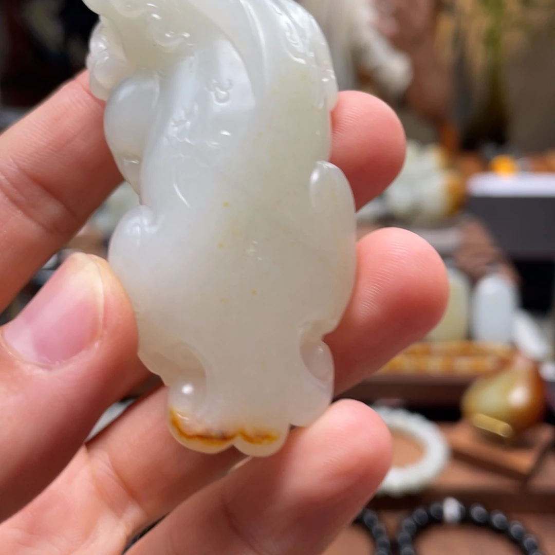 彭***号未镶嵌和田玉把件