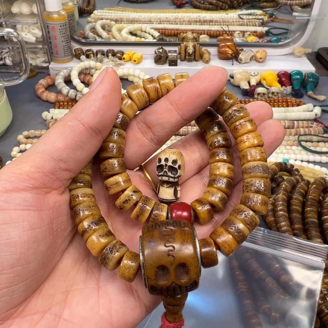 清***哥手串/手链牛骨000000000159