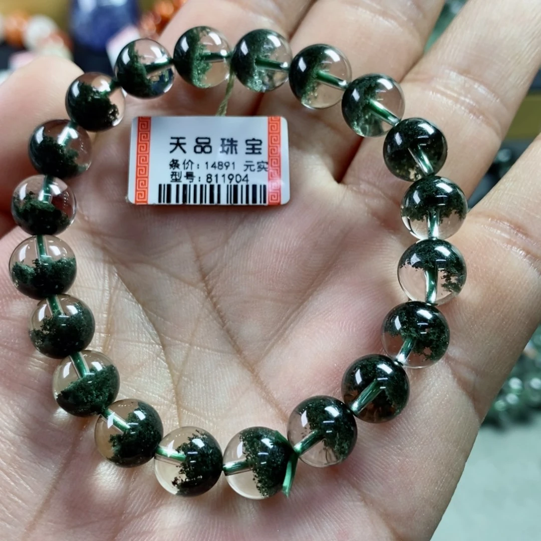 水晶手串未镶嵌绿幽灵811904