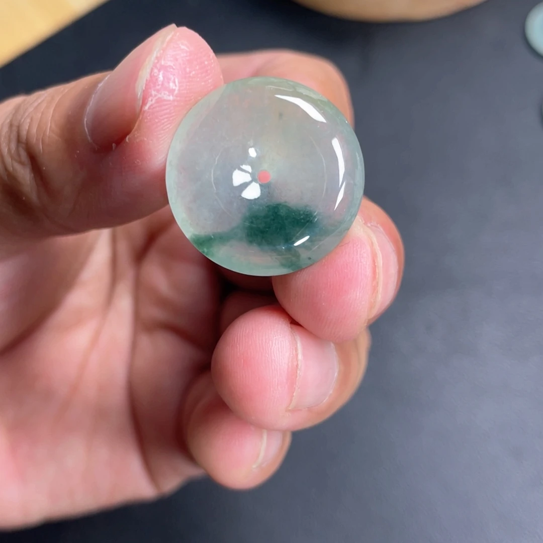 翡翠未镶嵌颈饰23.4+5.7