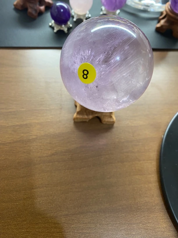 天然紫水晶球卡56.6A075