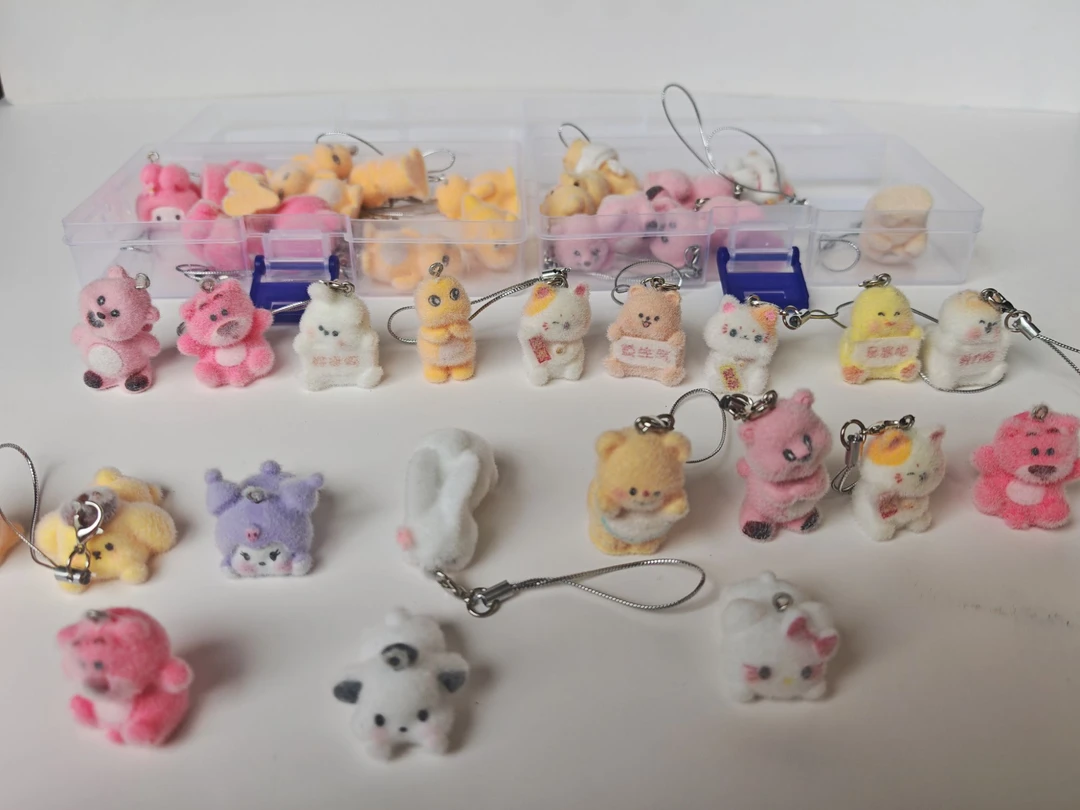 适合diy植绒立体小动物