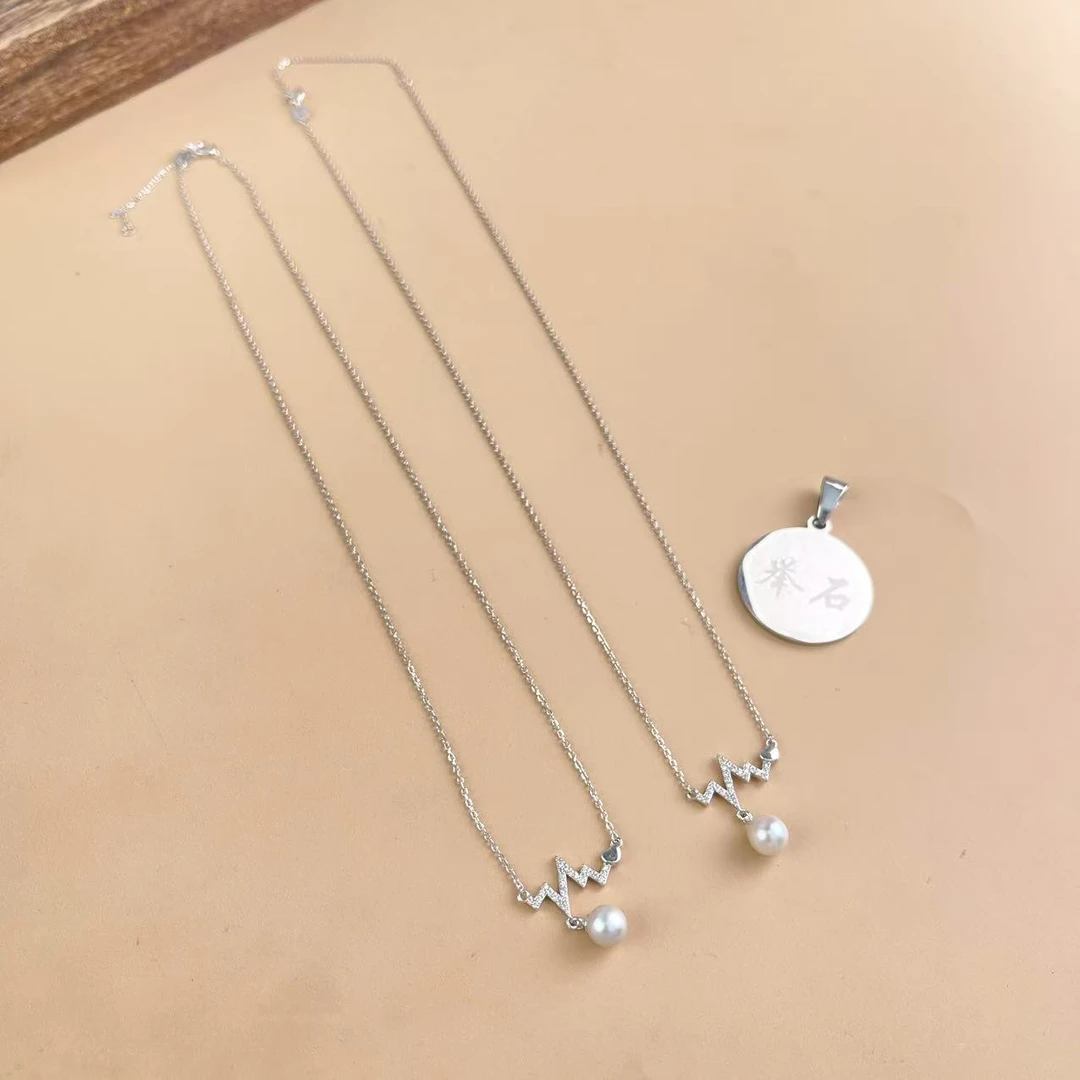 【举石精选】X0128-523-25珍珠项链（一件/多样性发/约5.5-6.5mm）K