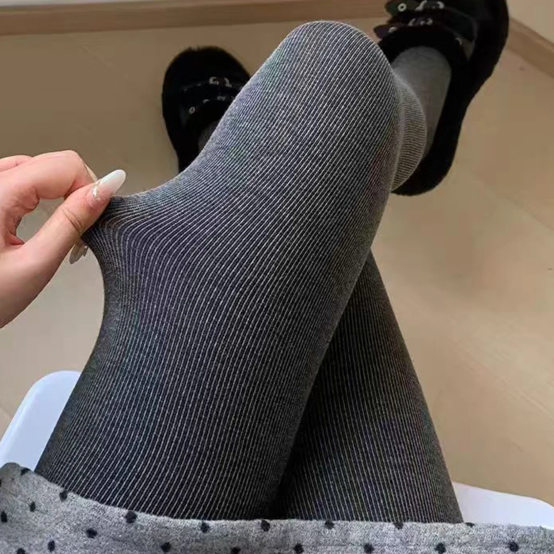 日单羊脂袜380g加厚瘦腹裤显瘦秋冬女