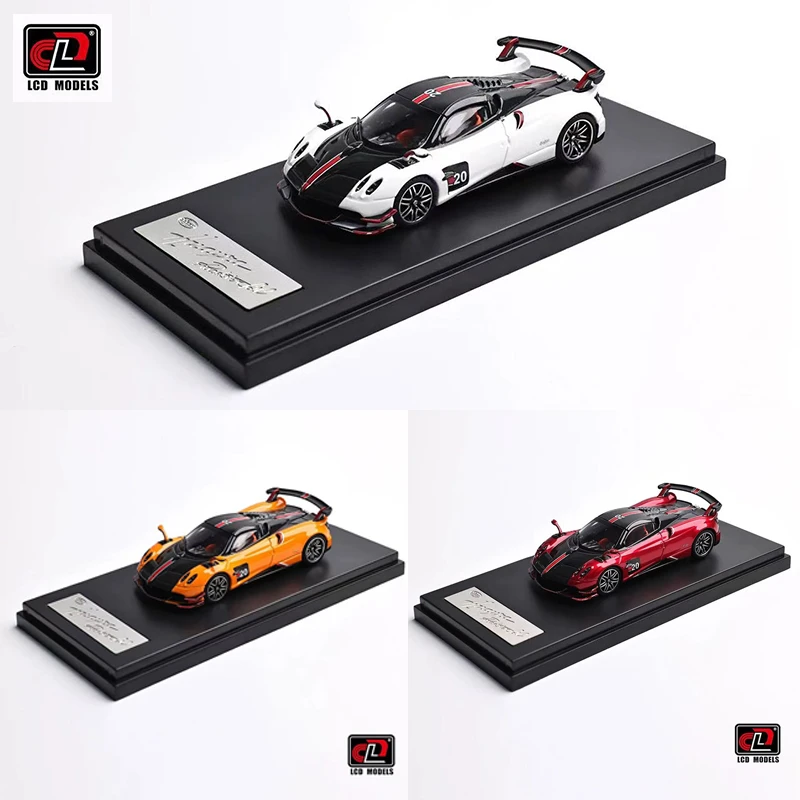 LCD 1:64 帕加尼花雅敞篷 Pagani Huayra 仿真合金跑车模型多色