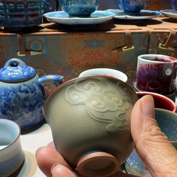 陶盖碗钧瓷单杯精品系列