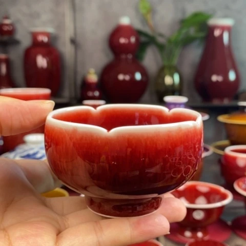 【闪购商品】景德镇名陶坊原矿郎红130号