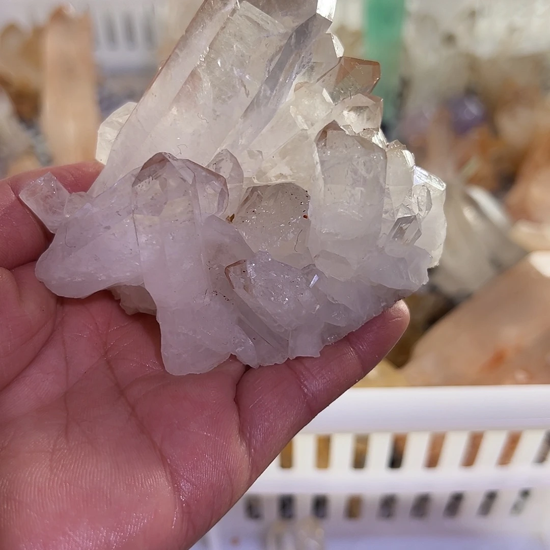 水晶未镶嵌珠宝半成品