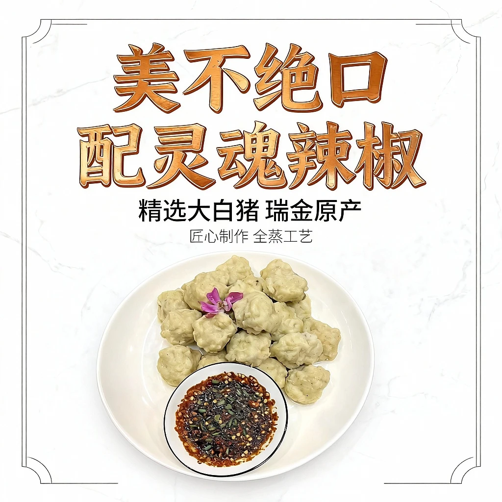 【肖氏】赣南江西瑞金特色全蒸肉丸