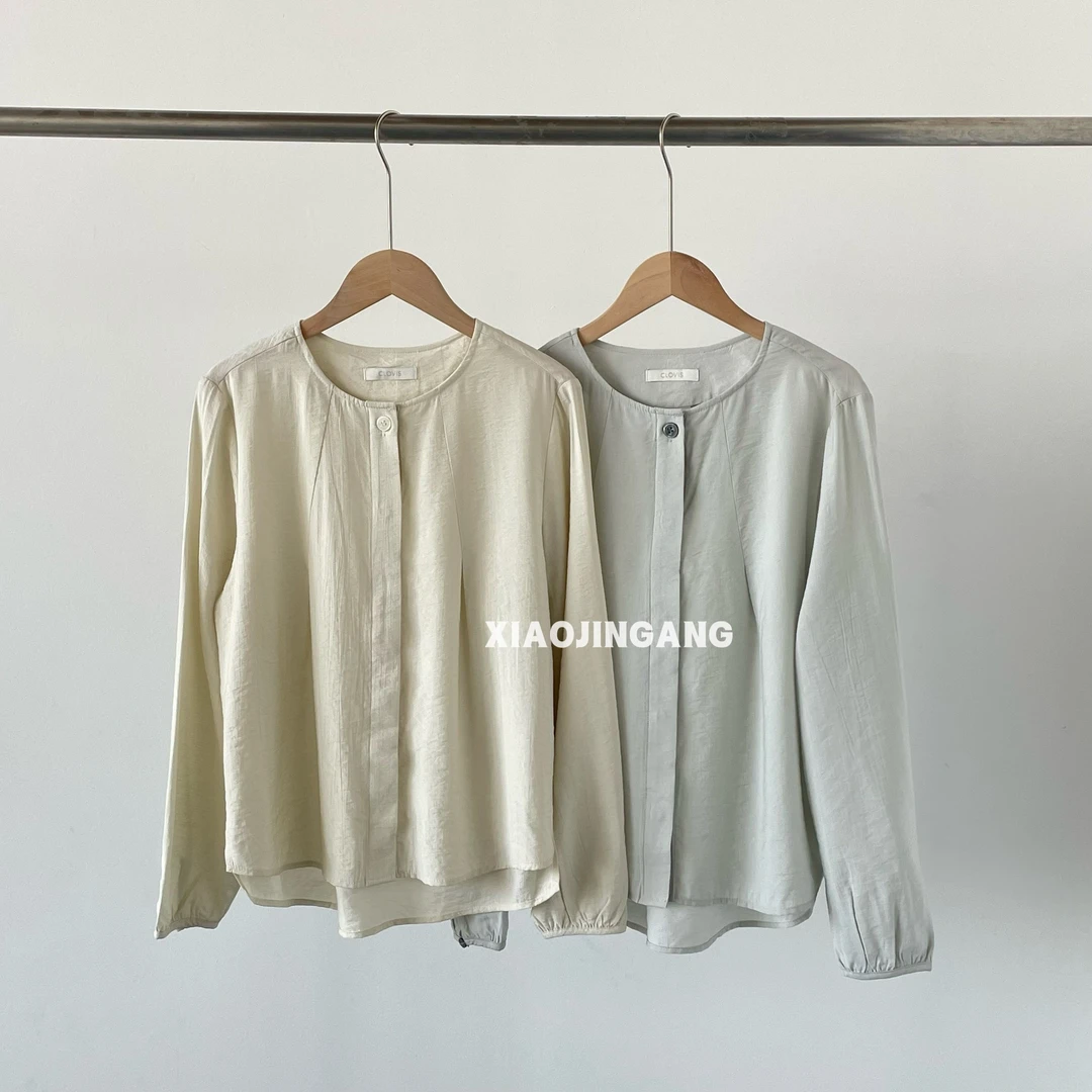 小金刚-【白桃絮】衬衫