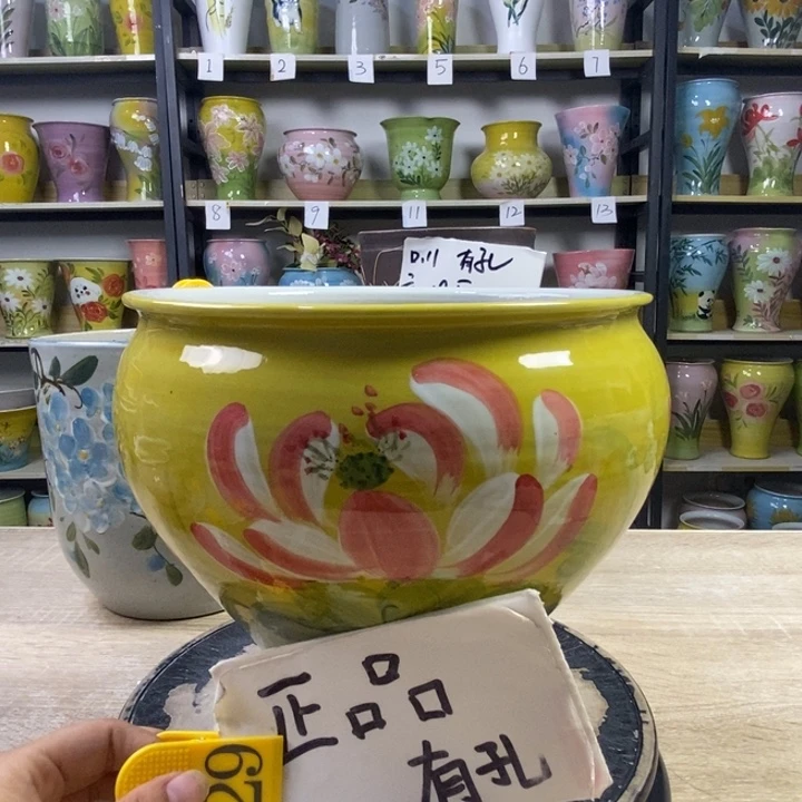 景德镇陶瓷花盆的
