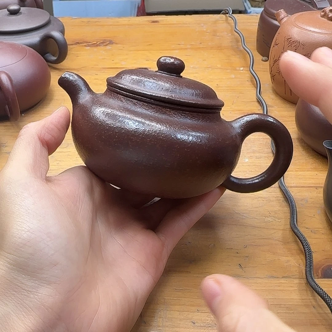 紫砂茶壶民间手艺人全手工制作