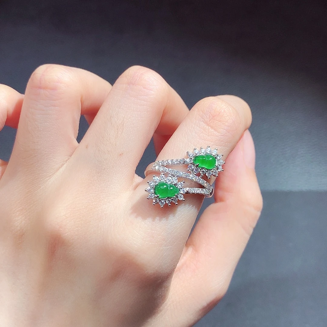 翡翠戒指未镶嵌翡翠