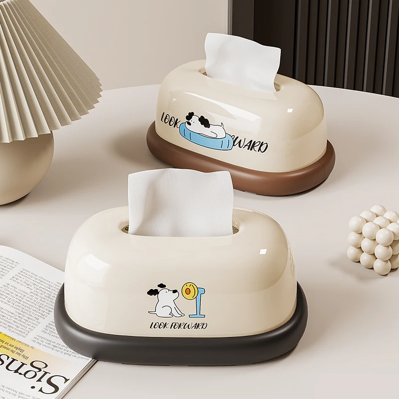 纸巾盒可爱客厅高档创意家用弹簧纸抽盒餐桌茶几餐巾纸盒子抽纸盒