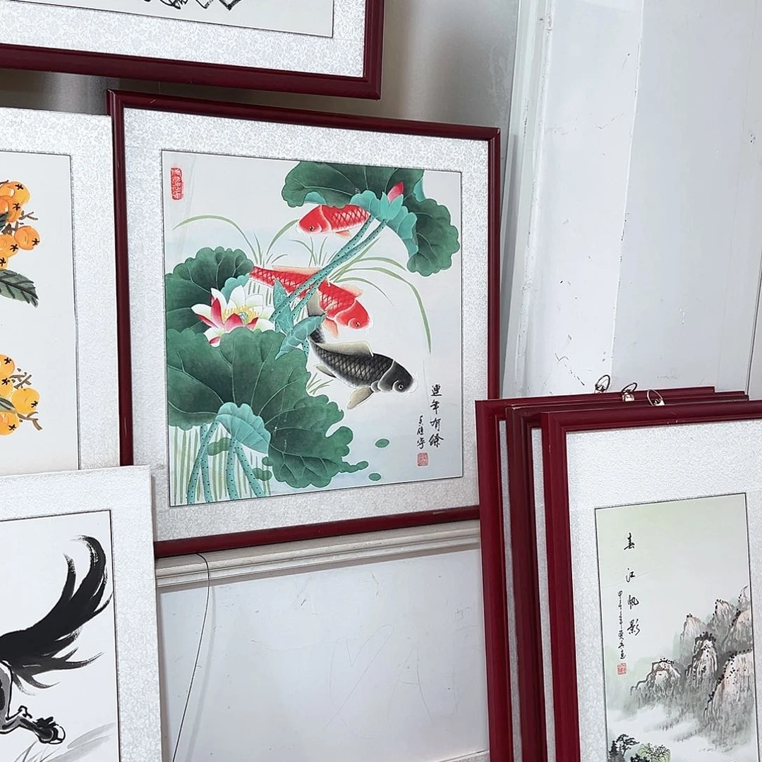 国画紫**来手绘保证假一罚万