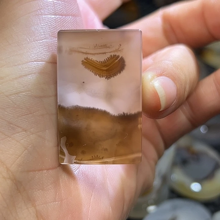 未镶嵌玛瑙/玉髓珠宝半成品