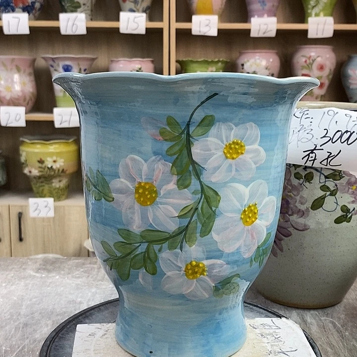 罐12xc景德镇陶瓷花盆