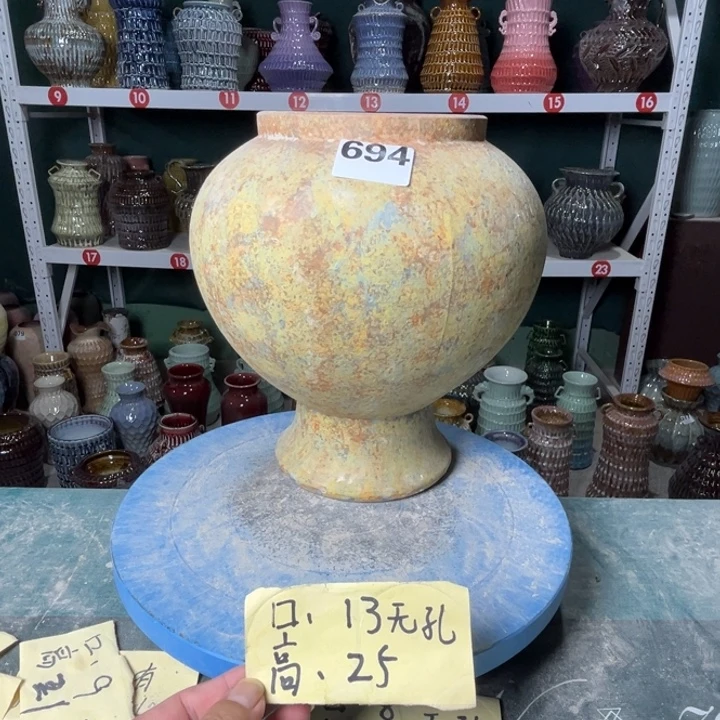 陶景德镇陶瓷花盆花器694